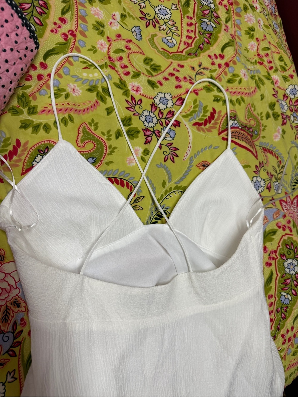 Zara White Maxi Slip Dress - Picture 4 of 7